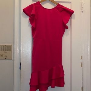 Shein Pink Flirty Dress. Label Says M fits like a Small